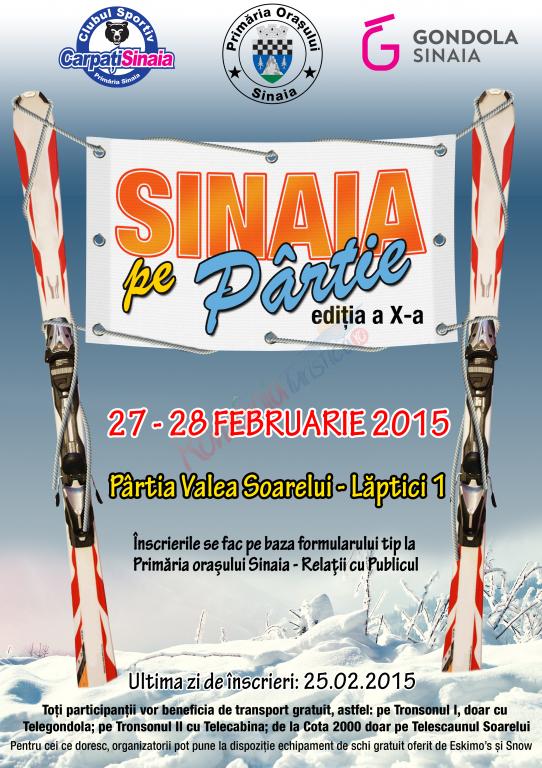 Info Schi de Week-end 27 Februarie 2015-1 Martie 2015