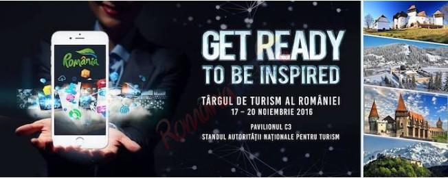 Get ready to be inspired la Târgul de Turism al României