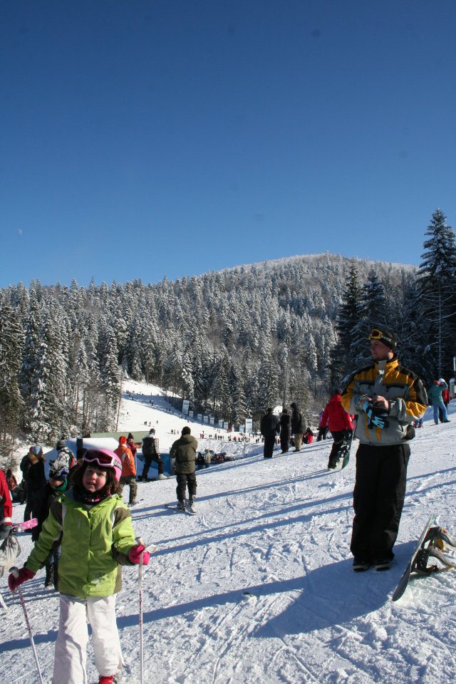 Aglomeratie mare in statiunile de ski din tara