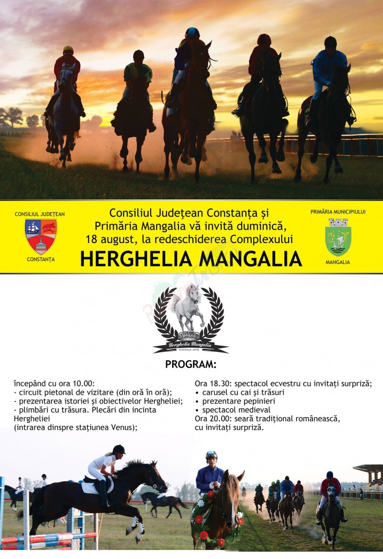 Herghelia Mangalia reintra in circuitul turistic