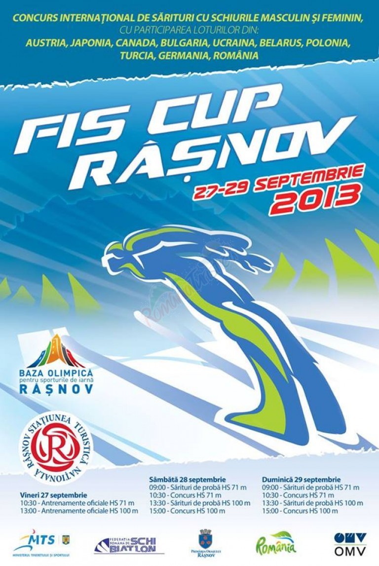 Locul 3 la FIS Cup 2013
