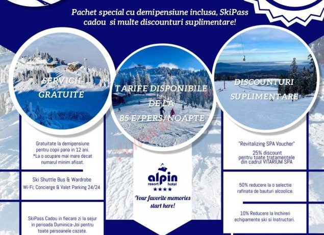 SkiPass gratuit la schi in Poiana Brasov