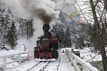 Mocanita de Anul Nou in Maramures  2025