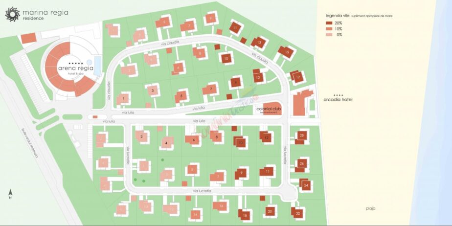 Oferta Litoral 2024 – Vilele Marina Regia Residence Navodari