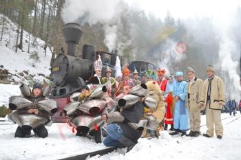 Mocanita de Anul Nou in Maramures  2025