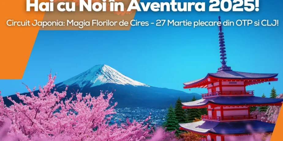 Trăiește magia florilor de cireș în Japonia